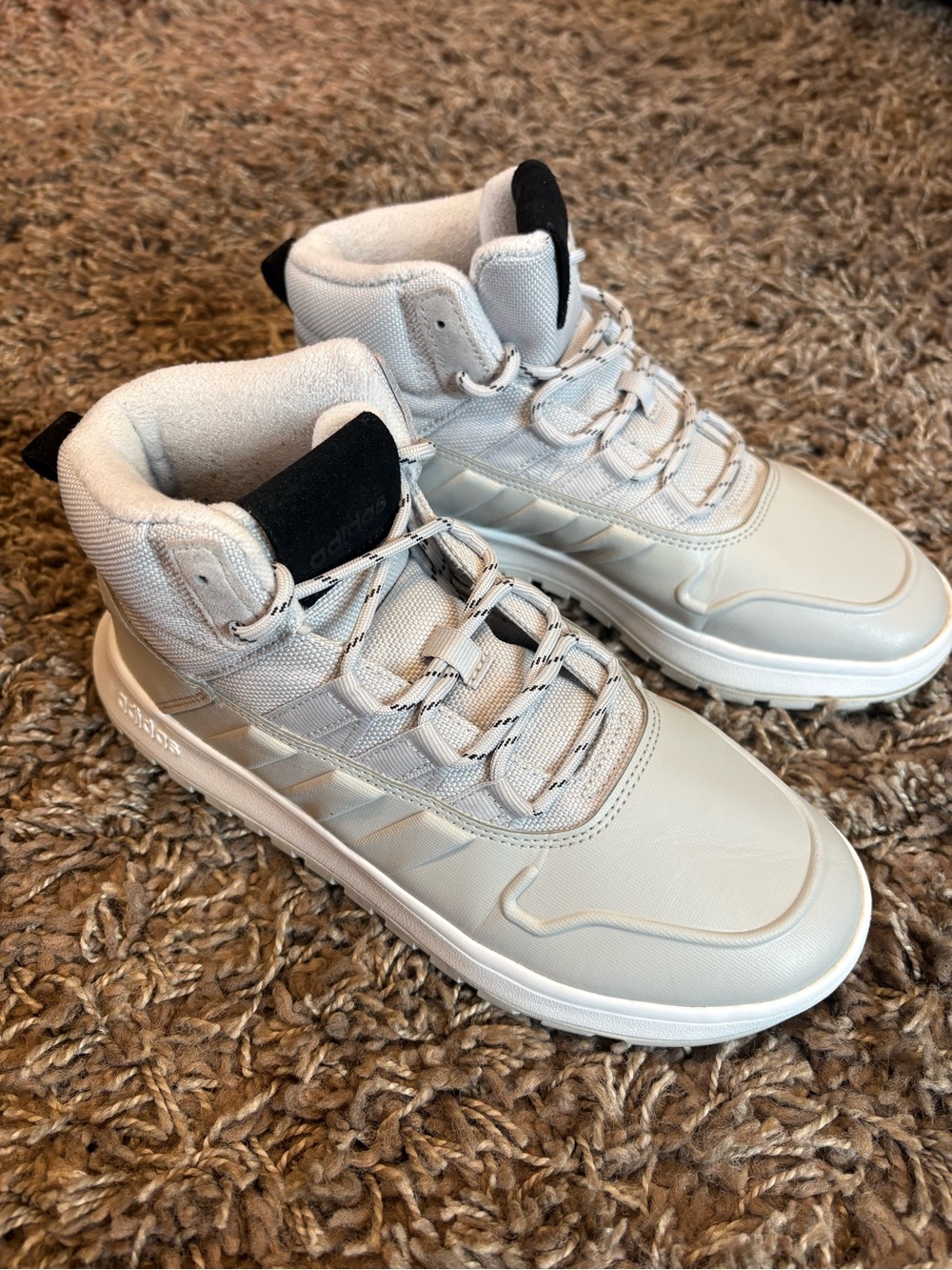 Adidas Women’s neo Fusion Storm Wtr 'Gray White' Size 5